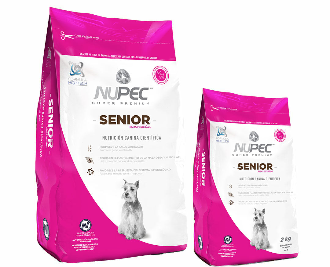 NUPEC SENIOR RAZAS PEQUEÑAS
