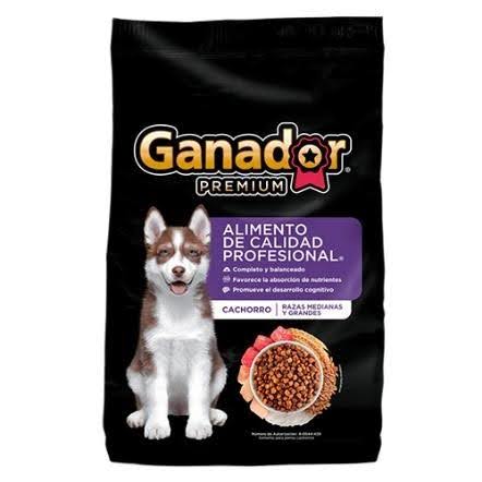 GANADOR PREMIUM CACHORRO RAZAS GRANDES 20 KG